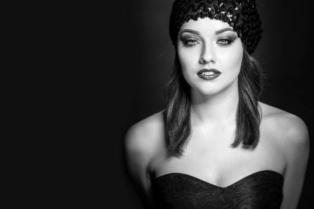istock Beautiful sensual woman, party look 887529962