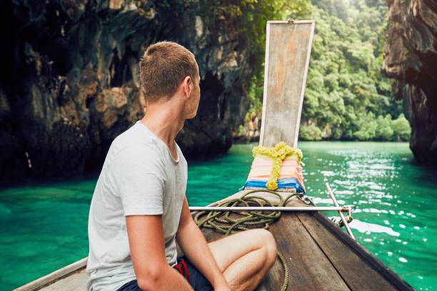 istock Travel on the long tail boat 887548838