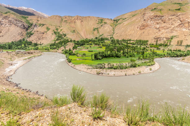 istock Nice view of Pamir in Tajikistan 887571538