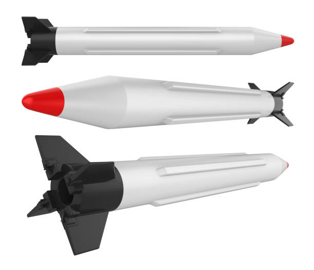 istock Military Missiles Isolated 887577124