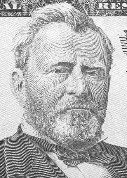 istock Hiram Ulysses Grant portrait from us 50 dollars. 887577498