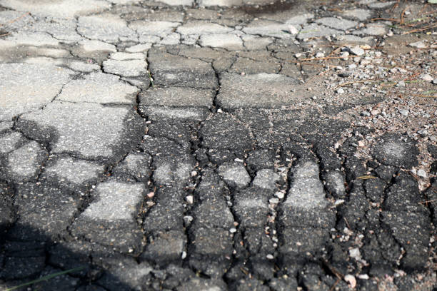 istock Asphalt road conditions. 887589050