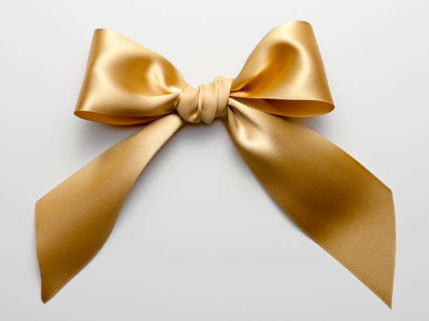 istock Ribbon Bow isolated on White Background 887602124