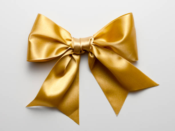 istock Ribbon Bow isolated on White Background 887602382