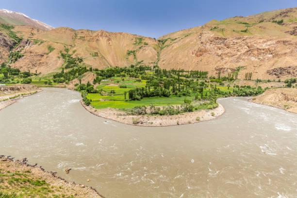 istock Nice view of Pamir in Tajikistan 887602740