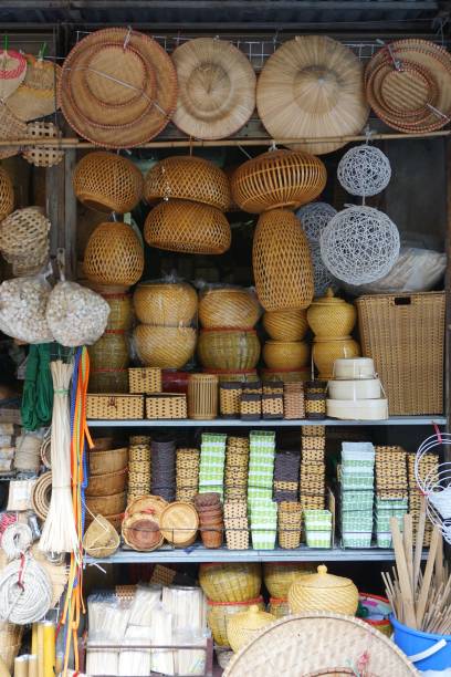 istock Baskets for sale in Hanoi, Vietnam 887606018