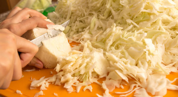 istock salting cabbage at home in the kitchen 887613520