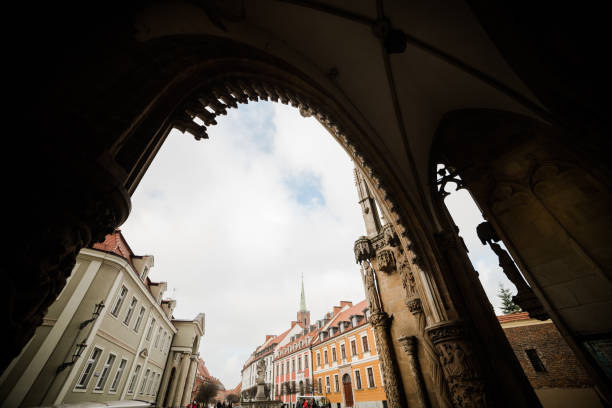 istock Old part of Wroclaw 887613996