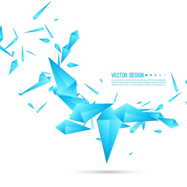 330+ Triangle Fragments Stock Illustrations, Royalty-Free Vector ...