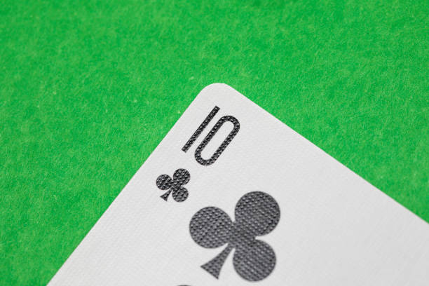 A deck of cards spread out.