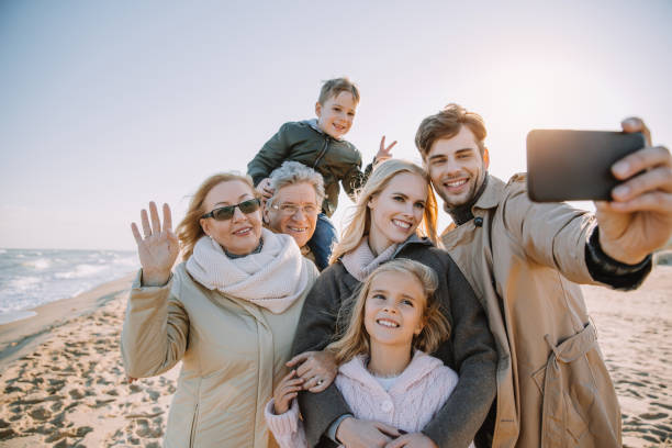istock multigenerational family taking selfie 887633010