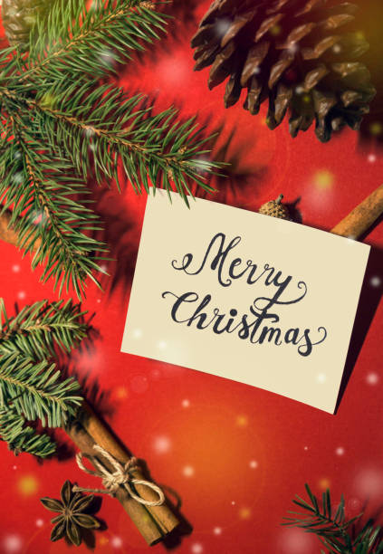 istock Greeting card with the message 