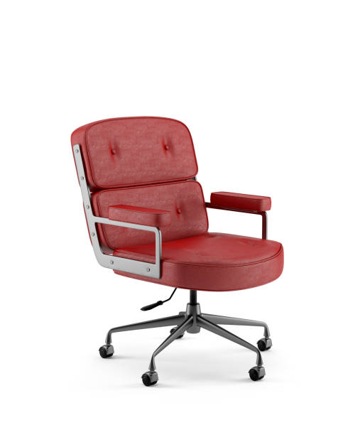 istock Office Chair Isolated on White Background 887685724