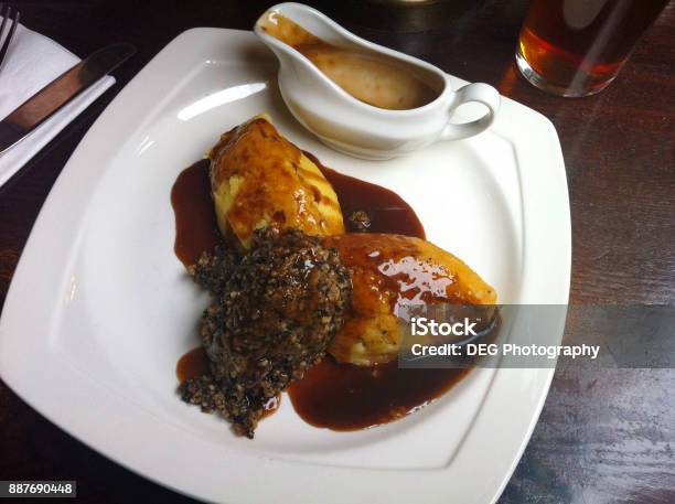 Plate Of Haggis Neeps And Tatties Stock Photo - Download Image Now - Haggis, Food, Scotland