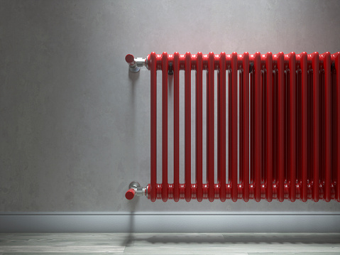Indoor wall mounted heater.