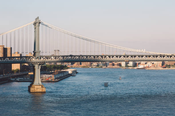 istock Bridge Over River Against Sky In City 887714222