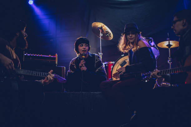 istock Band playing in the club 887740582