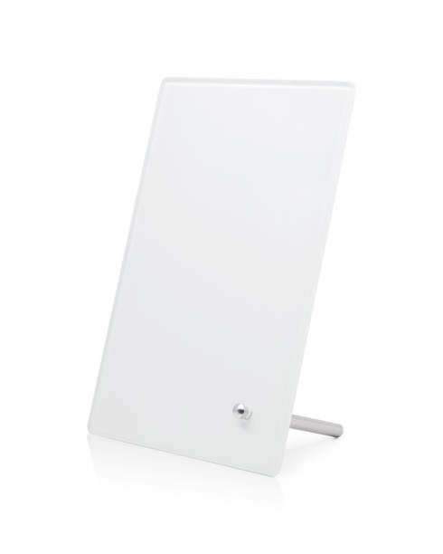 istock Clipping paths Mirror photo frame isolated on white background. Transparent picture frame for your design. 887796280