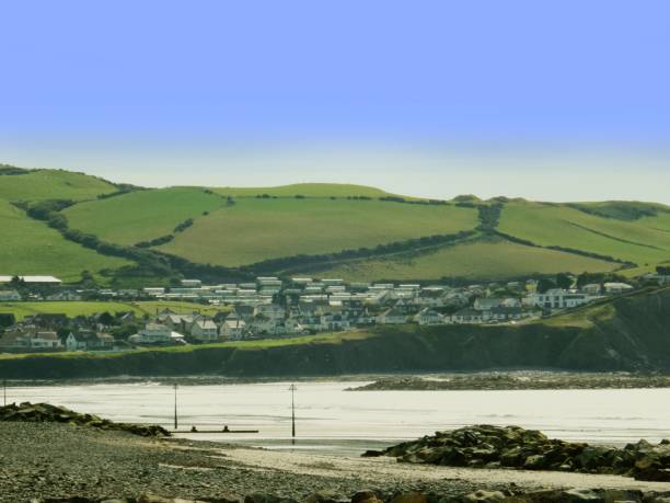 istock Wales coast beach resort 887800950