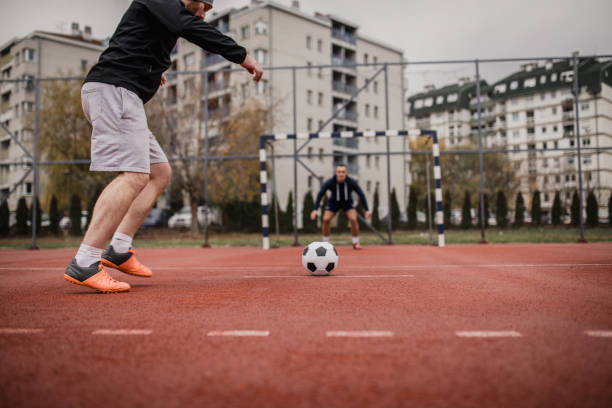 istock Soccer penalty kick 887801538