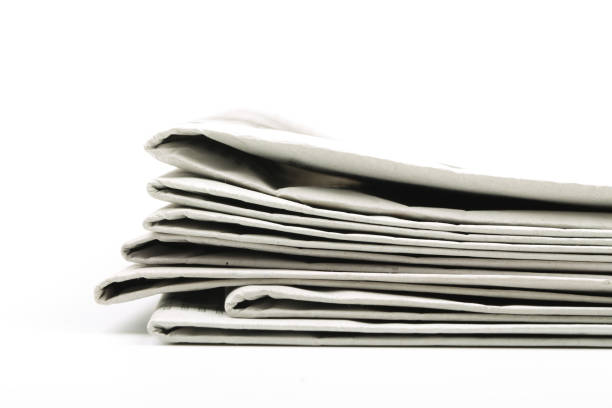istock Close-up Shot Of Newspaper 887807024