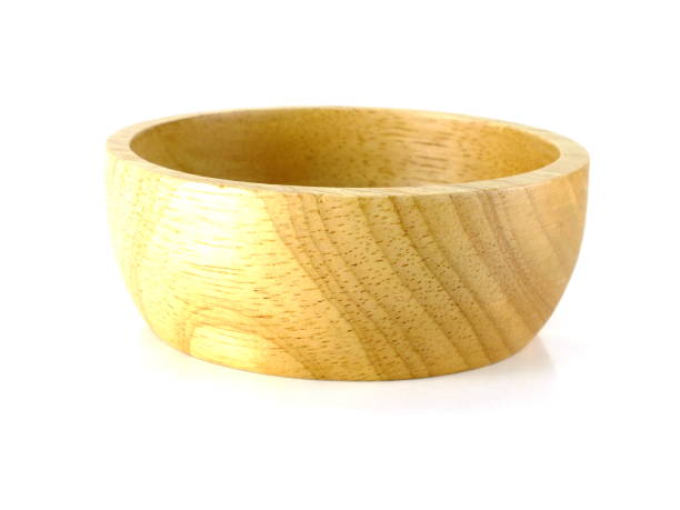 istock wooden bowl isolated on white background 887838484