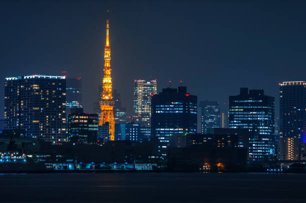 istock Tokyo cityscape at night, Japan. 887846210