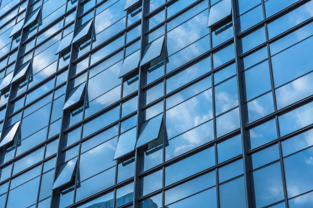 istock Facade of modern building 887896524