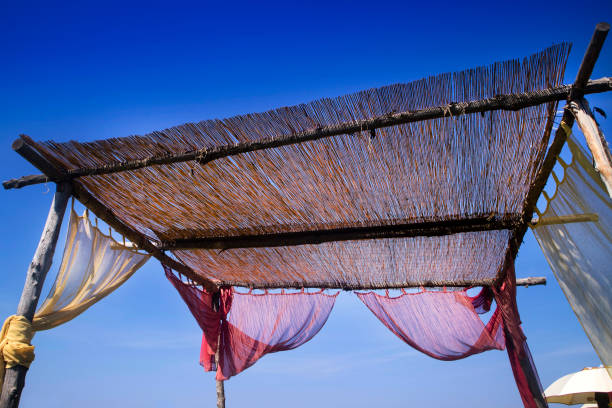 istock Artisanal summer gazebo 887909990