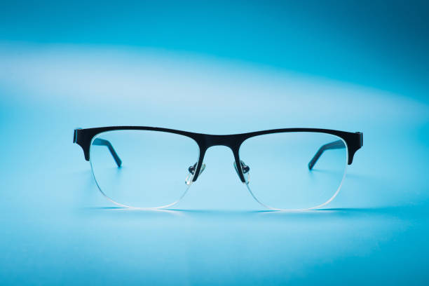 istock black stylish eye glasses 887930432
