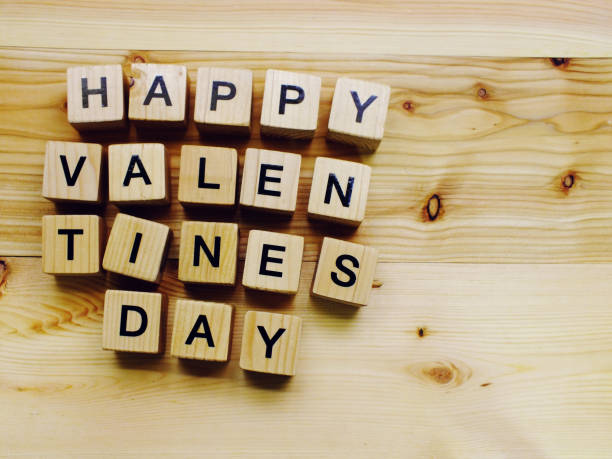 istock happy valentine's day wooden block 887930454