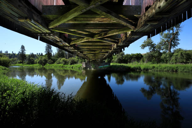 istock Under Bridge in Rural in Palouse Washington 887937814