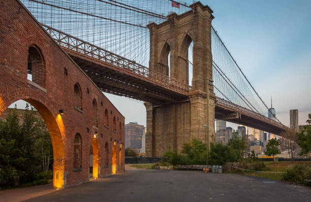 istock Sunrise Over Manhattan View from Brooklyn 887954260