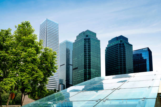 istock Chongqing's modern buildings 887954596