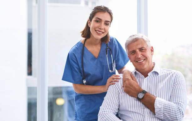istock Our patients are always happy 887974758
