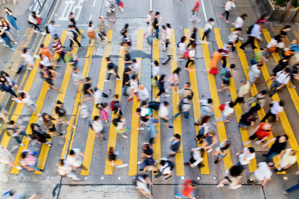 istock City Busy pedestrian crossing 887999238