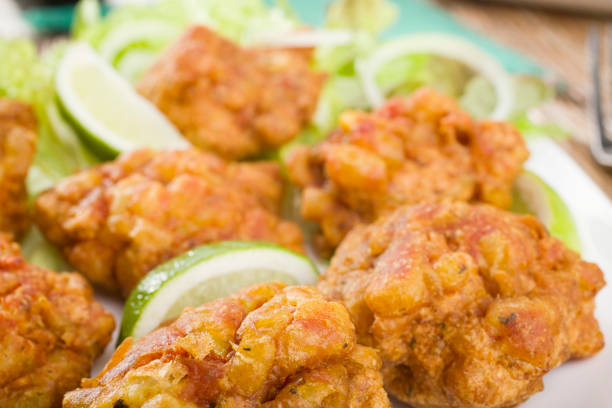 istock Indian Food Onion Bhajias 888023888