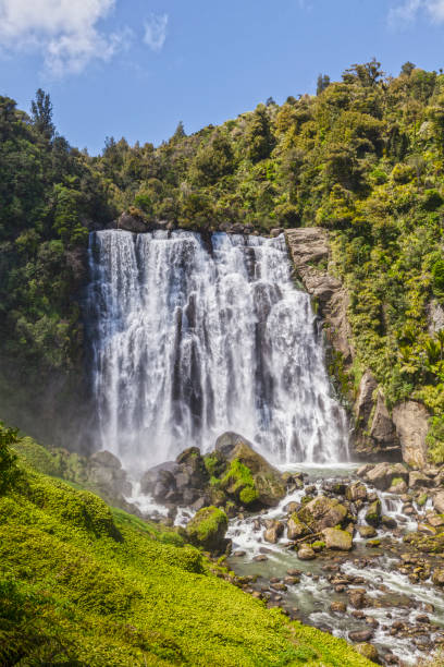 istock Waterfall Waitomo New Zealand 888026450