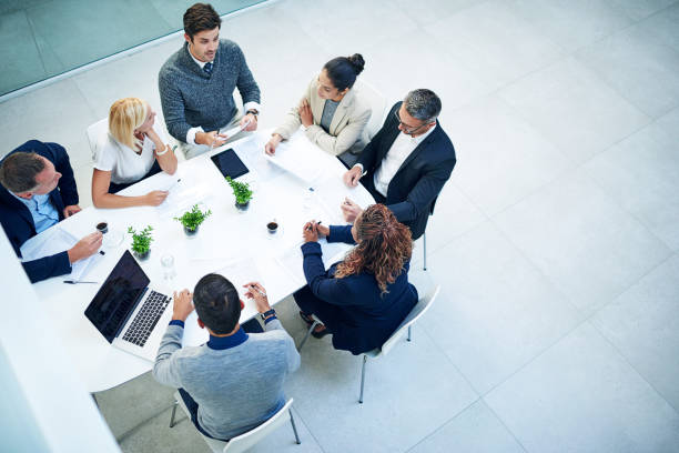 istock Bringing their business to the table 888048756