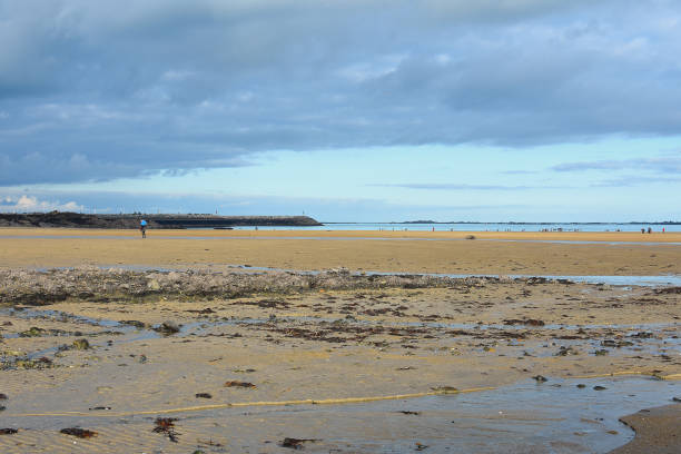 beach of saint quay portrieux - brittany
