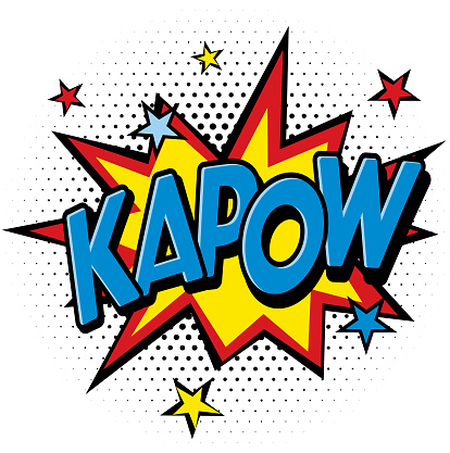 KaPow Comic Speech Bubble