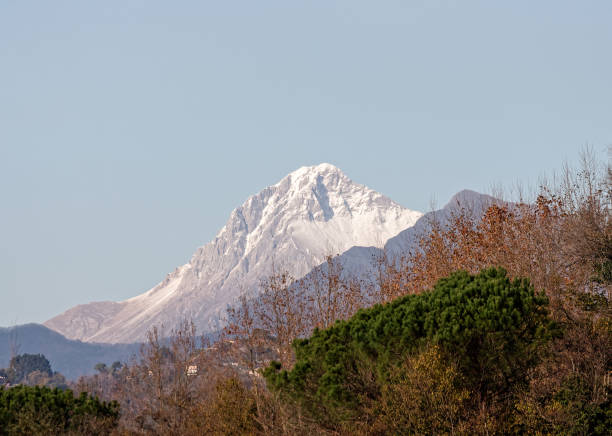 view of apuan alps