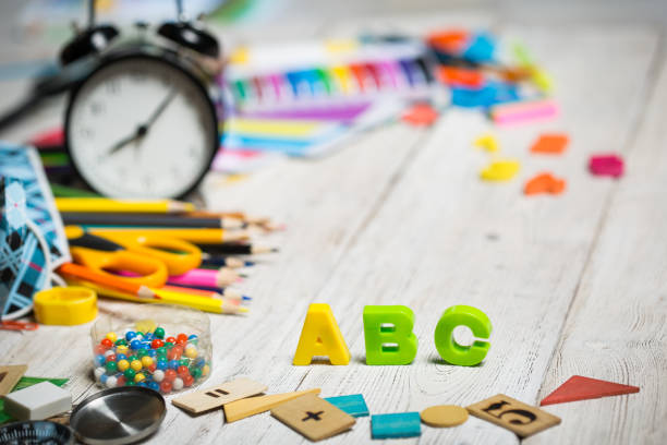 istock School supplies on the table 888057760