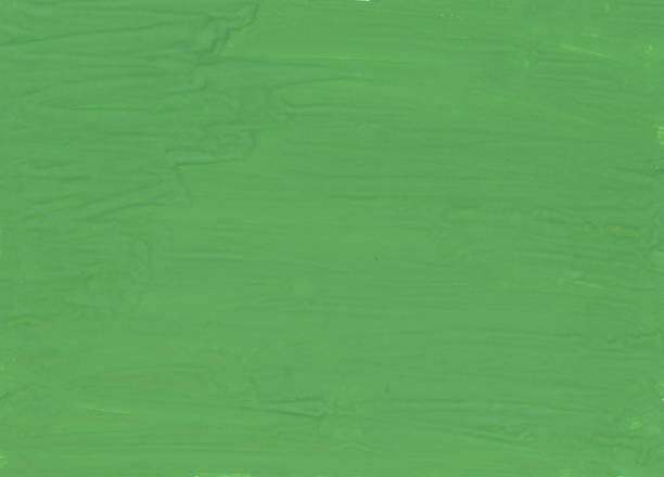 istock Green abstract watercolor paint brush texture 888071918