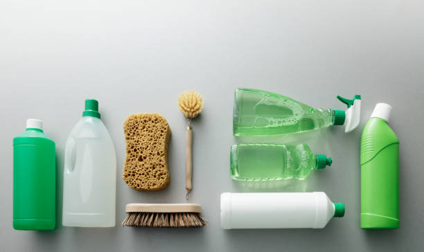 istock Cleaning: Green Cleaning Products Still Life 888084888