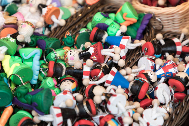 istock Colorful decorations on the Christmas market 888090104