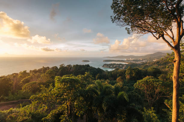 istock Karon Viewpoint at sunset, Phuket, Thailand 888103024
