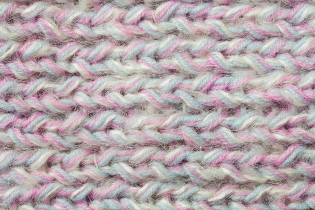 istock pastel colors rainbow knitted texture. close up 888120378