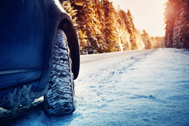 istock winter road in the morning 888146452