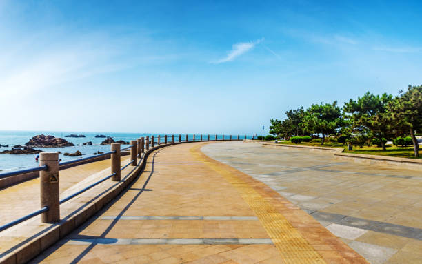 istock Seashore Park in Qingdao, Shandong, China 888150636